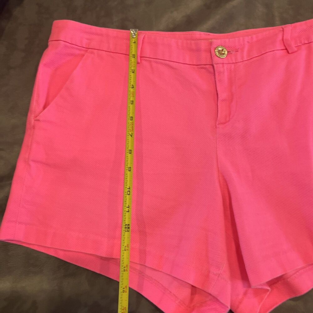 Lilly Pulitzer  shorts Pink Sz 16 Boho Beachy Classic - Picture 6 of 11